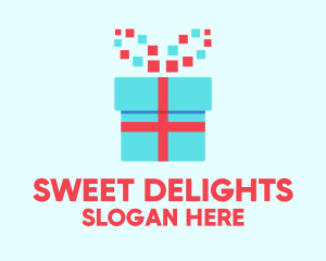 Digital Gift Box logo design