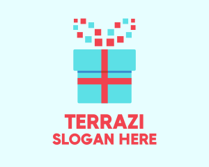 Digital Gift Box logo design