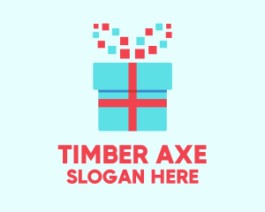 Digital Gift Box logo design