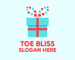 Digital Gift Box logo design