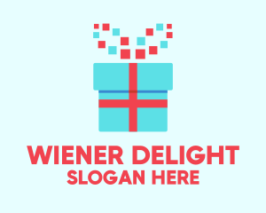 Digital Gift Box logo design