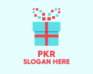 Digital Gift Box logo design