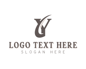 Partner - Modern Professional Business Letter Y logo design