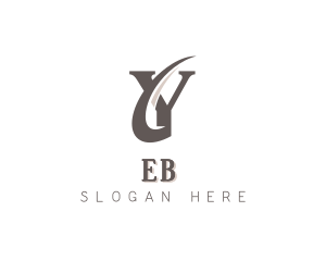 Letter Y - Modern Professional Business Letter Y logo design