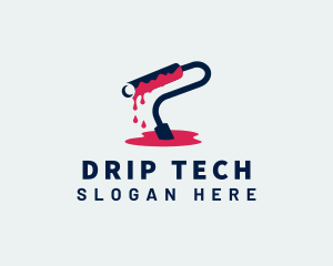 Paint Roller Hardware logo design