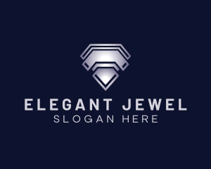 Crystal Diamond Boutique logo design