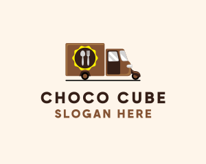 Food Truck Delivery Logo