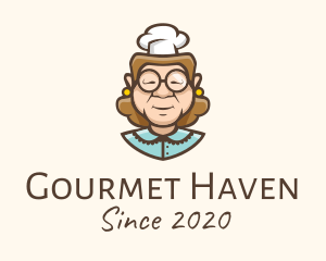 Homemade Grandma Cooking logo design