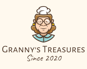 Homemade Grandma Cooking logo design