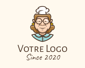 Pastry Chef - Homemade Grandma Cooking logo design