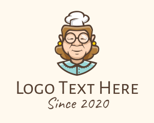 Character - Homemade Grandma Cooking logo design
