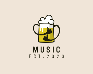 Liqueur - Beer Thumbs Up logo design