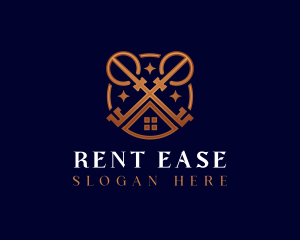 Property Real Estate Key logo design