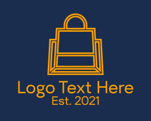 Shop - Online Shopping Bag logo design