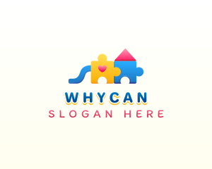 Daycare Puzzle Playground Logo