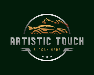 Garage Automotive Polishing logo design