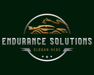 Garage Automotive Polishing logo design