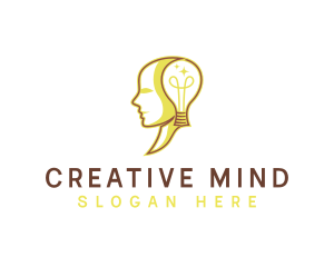 Psychology Human Mind logo design