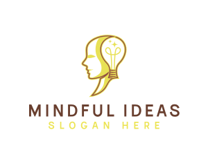 Psychology Human Mind logo design