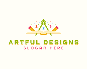 Art Educational Learning logo design