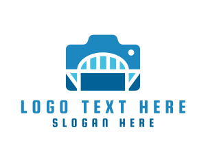Blogger - Camera Bridge Tourism logo design