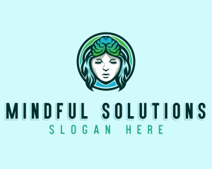 Mental - Mental Health Wellness logo design