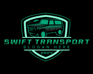 Transportation Car Polish logo design