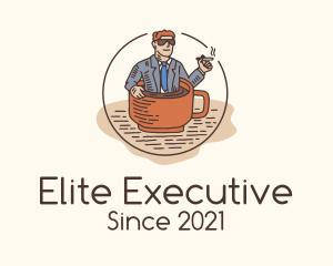 Ceo - Employee Coffee Break logo design