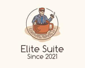 Employee Coffee Break  logo design