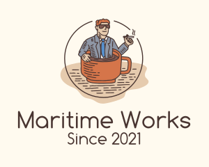 Employee Coffee Break  logo design