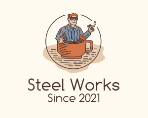 Employee Coffee Break  logo design