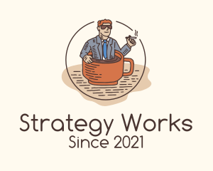 Employee Coffee Break  logo design