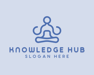 Yoga Wellness Meditation Logo