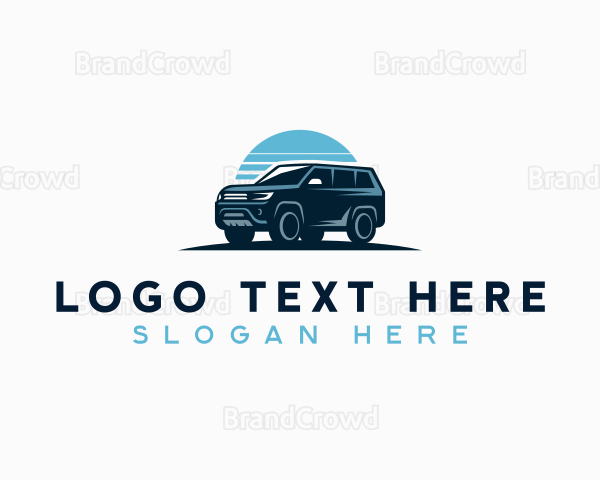 SUV Transportation Automotive Logo