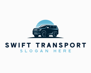 SUV Transportation Automotive logo design