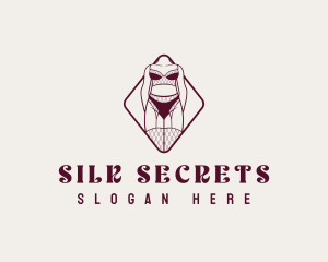 Sexy Woman Lingerie logo design