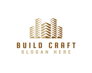 Architectural Building Contractor logo design