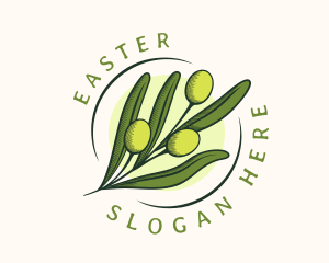Natural Olive Fruit Logo