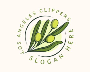 Natural Olive Fruit Logo