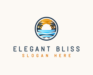 Sunset Beach Island Logo