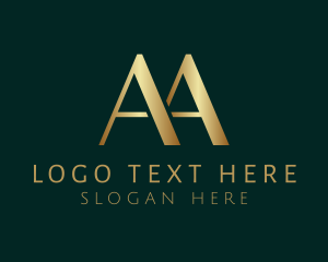 Quality - Generic Premium Company Letter AA logo design