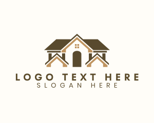 Realty - House Roof Renovation logo design