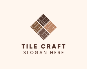 House Tile Flooring logo design