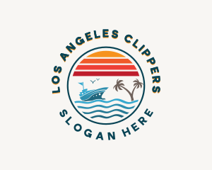 Ocean Travel Cruise  Logo