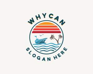 Ocean Travel Cruise  Logo