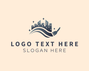 Polish - City Brush Cleaning logo design