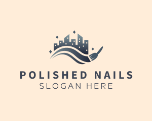 City Brush Cleaning logo design