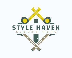 House Builder Construction Logo