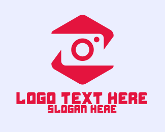 Red Camera Store  logo design