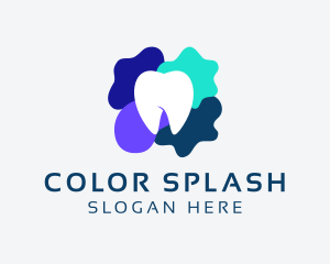 Mosaic Dental Tooth logo design